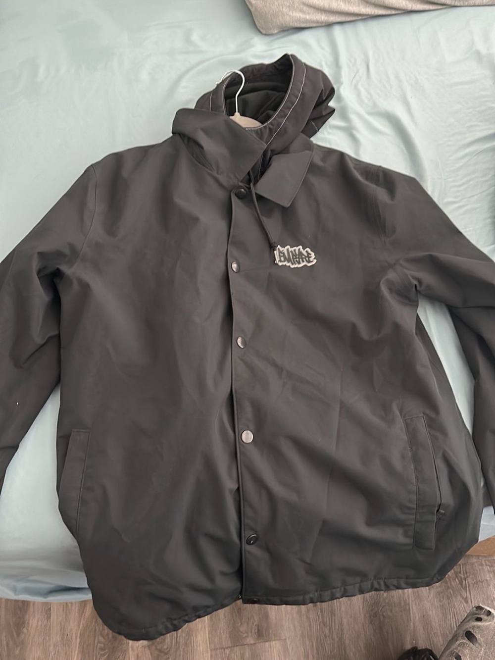 Empyre Black hooded ski Jacket